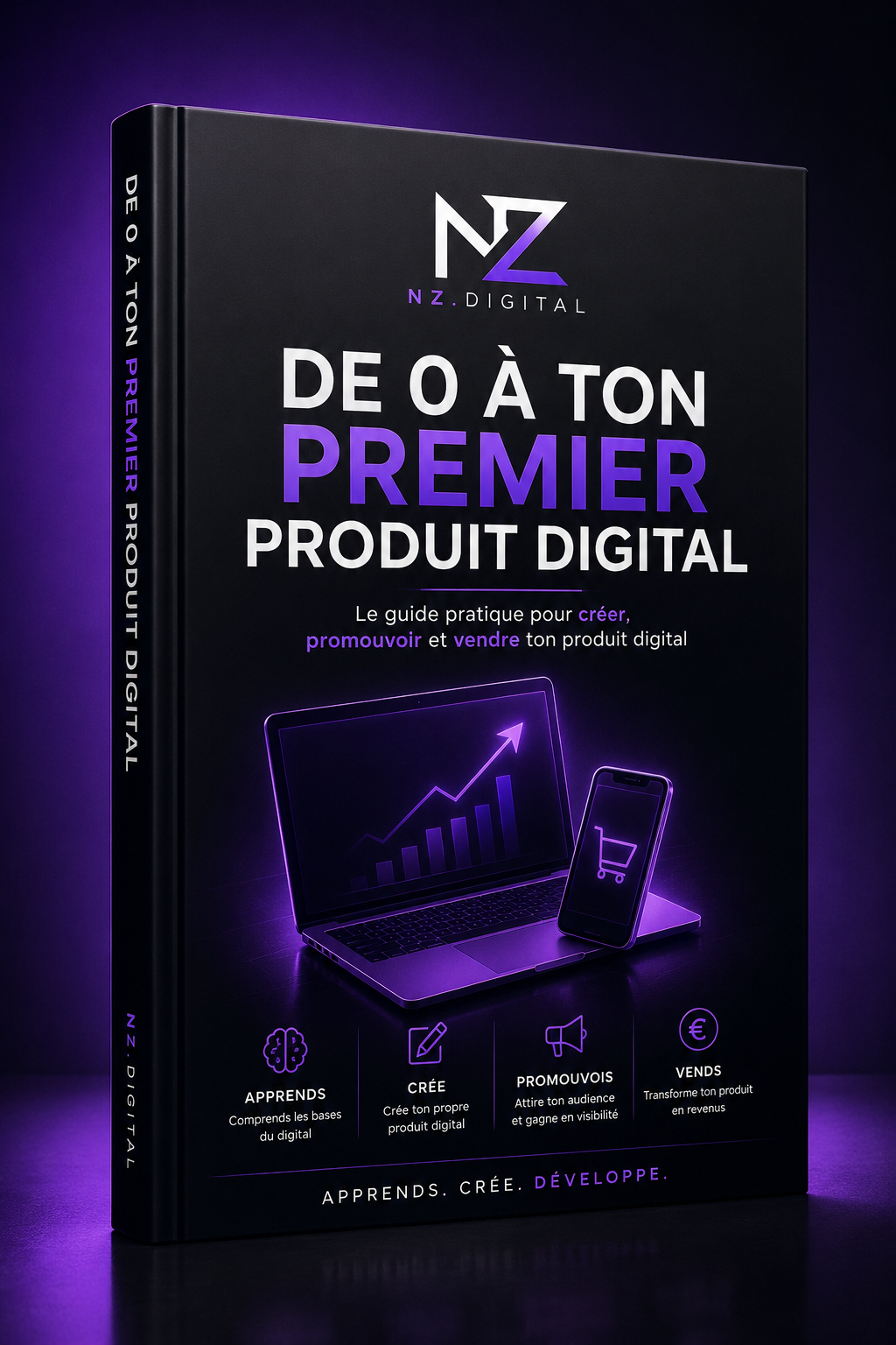 De 0 à ton premier produit digital - couverture ebook